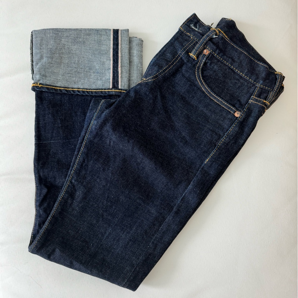 RRL Dark Blue Denim Jeans Size 28/32